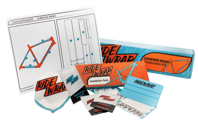RideWrap RideWrap Covered Road and Gravel Frame Protection Kit - Gloss
