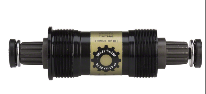 TruVativ TruVativ PowerSpline 118 x 68E/73mm Bottom Bracket with Alloy Cups