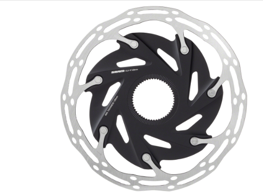 SRAM SRAM CenterLine XR Disc Brake Rotor - 160mm, Center Lock, Silver/Black