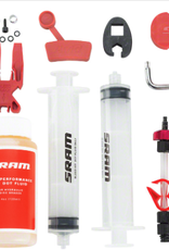 SRAM SRAM Standard Disc Brake Bleed Kit - For SRAM X0, XX, Guide, Level, Code, HydroR, and G2, with DOT Fluid