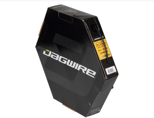 Jagwire Jagwire 5mm Sport Brake Housing with Slick-Lube Liner 50M File Box, Black