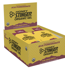 Honey Stinger Honey Stinger Organic Energy Gel: Acai and Pomegranate, Box of 24
