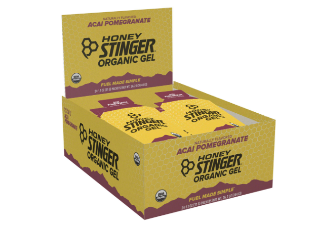 Honey Stinger Honey Stinger Organic Energy Gel: Acai and Pomegranate, Box of 24