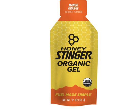 Honey Stinger Honey Stinger Organic Energy Gel: Mango-Orange, Box of 24