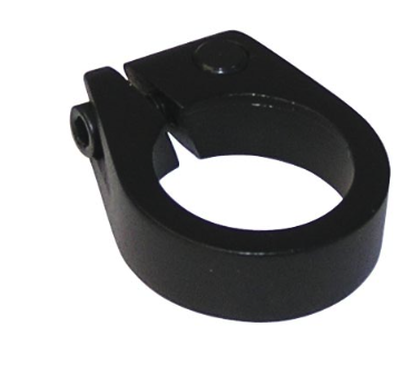 ULTRACYCLE KHS UC NO-PINCH SEAT CLAMP, 34.9MM ,BLACK 30G, ALLOY, MATTE BLACK