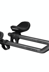 Profile Design Profile Design Supersonic Ergo 35c Shallow Ski-Bend Carbon Aerobar: Long 400mm Extension, Supersonic Bracket, Ergo Armrest, Black