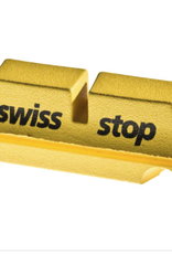 SwissStop SwissStop FlashPro Set of 4 SRAM/Shimano Rim Brake Inserts, Yellow King Compound