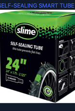 Slime SLIME 24X1.75-2.125 SV TUBE W/ SLR,1 YR GUAR< 1/8 HOLE