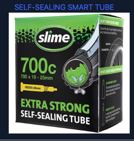 Slime SLIME 700X19-25C PV TUBE W/ SLR,1 YR GUAR< 1/8 HOLE