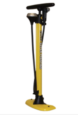 PEDRO'S Pedro's Floor Pump Super Prestige Professional, Yellow