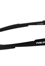 Optic Nerve Optic Nerve FixieBLAST Sunglasses - Matte Black, Smoke Lens with Blue Mirror