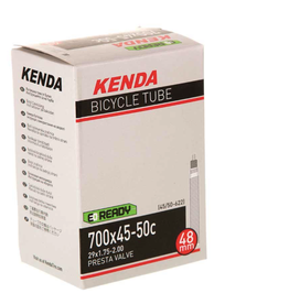 Kenda Kenda, Presta-Removable Valve Core, Tube, Presta, Length: 48mm, 700C, 20-28C