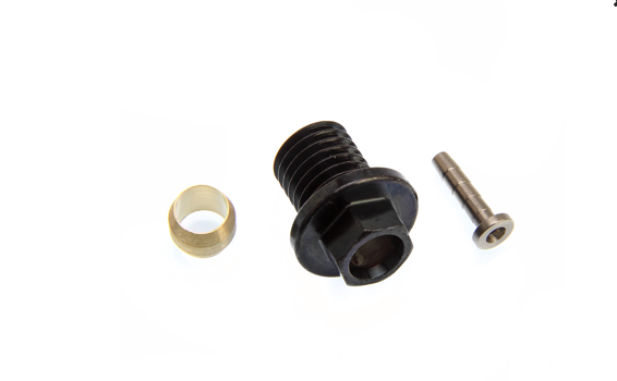 Shimano SM-BH90 FLANGE CONNECTING BOLT UNIT (M9/BLACK) FOR ST-R9