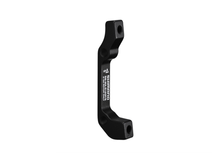 Shimano SHIMANO MOUNT ADAPTER FOR DISC BRAKE CALIPER, SM-MA-R160P/S, I.S. TO POST MOUNT, 160MM, REAR