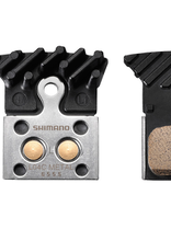 Shimano SHIMANO DISC BRAKE PADS Metal Pad (L04C) w/Fin & Spring