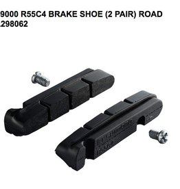 Shimano SHIMANO BR-9000 R55C4 CARTIDGE-TYPE BRAKE SHOE & FIXING BOLTS (2PAIR)