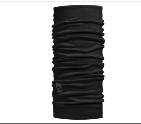 Buff Buff Merino Lightweight Multifunctional Headwear - Black One Size