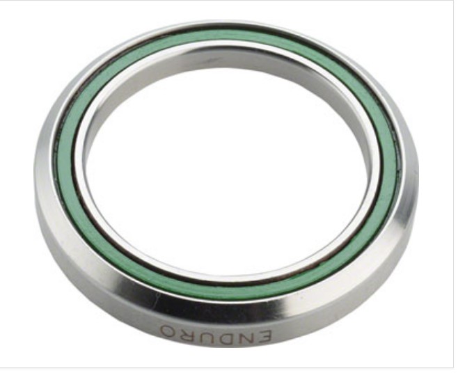 ABI Headset Bearing ABI 1 1/4" 45 x 45 Degree Stainless Steel Angular Contact Bearing 34.1mm ID x 46.8mm OD x 7mm wide 