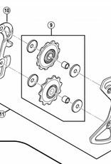 Shimano SHIMANO 105 Rear Derailleur pulley RD-5700 TENSION & GUIDE PULLEY SET