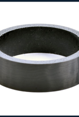 WHEELS MFG. WHEELS MFG.,MATTE CARBON HEADSET SPACERS,WMFG H/SET SPCR,CRBN,1/8,10MM,1 PER BAG, MATTE FINISH