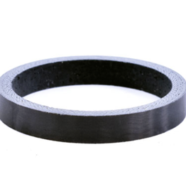 WHEELS MFG. WHEELS MFG.,MATTE CARBON HEADSET SPACERS,WMFG H/SET SPCR,CRBN,1/8,5MM,5 PER BAG, MATTE FINISH
