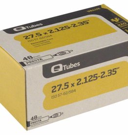 Q-Tubes Q-Tubes Value Series Tube with 48mm Presta Valve: 27.5 x 2.125-2.35"