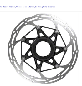 SRAM SRAM CenterLine X Disc Brake Rotor - 160mm, Center Lock, Silver/Black