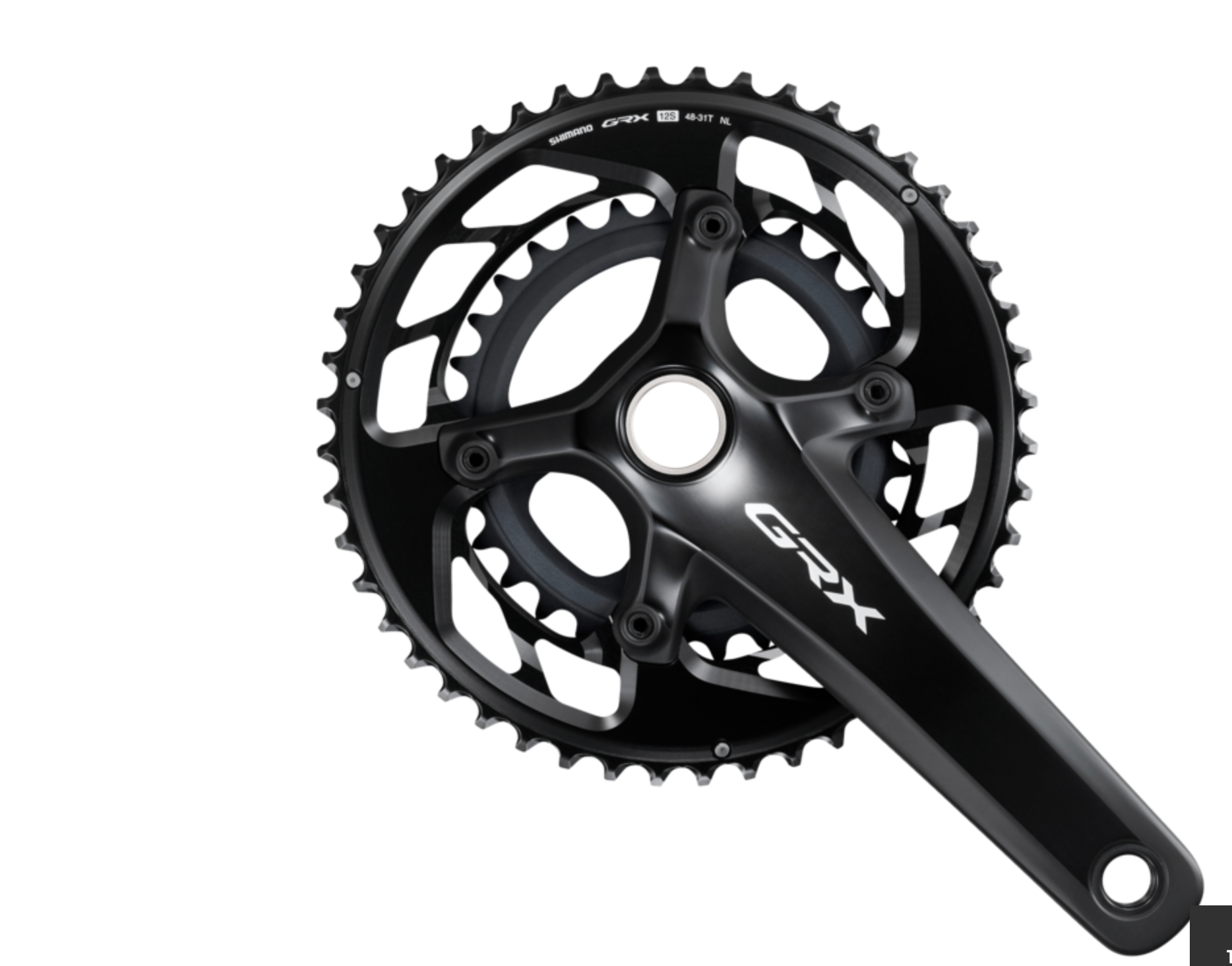 Shimano FC-RX820-2 GRX CRANKSET 2X12 SPD