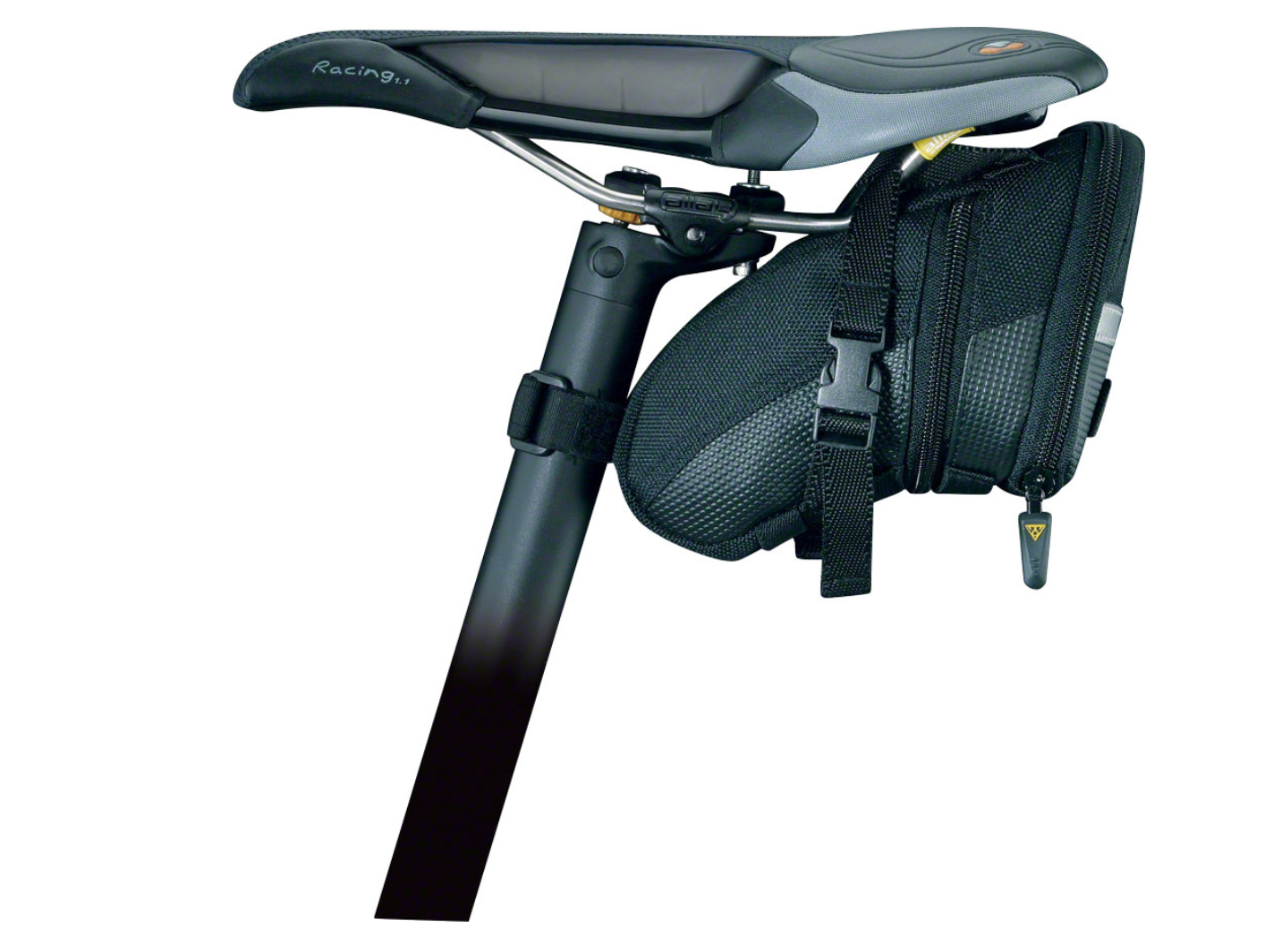 Topeak Topeak Aero Wedge Seat Bag - Strap-on, Medium, Black