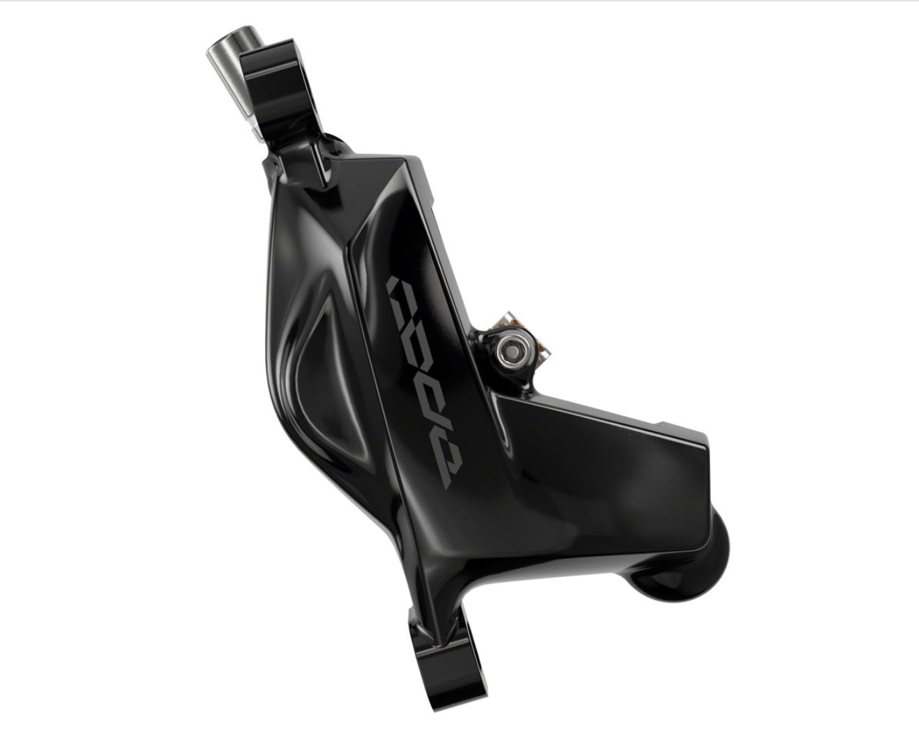 SRAM SRAM Code Silver Stealth Disc Brake and Lever - Front, Post Mount, 4-Piston, Aluminum Lever, SS Hardware, Black, C1
