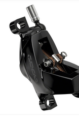 SRAM SRAM Code Silver Stealth Disc Brake and Lever - Front, Post Mount, 4-Piston, Aluminum Lever, SS Hardware, Black, C1