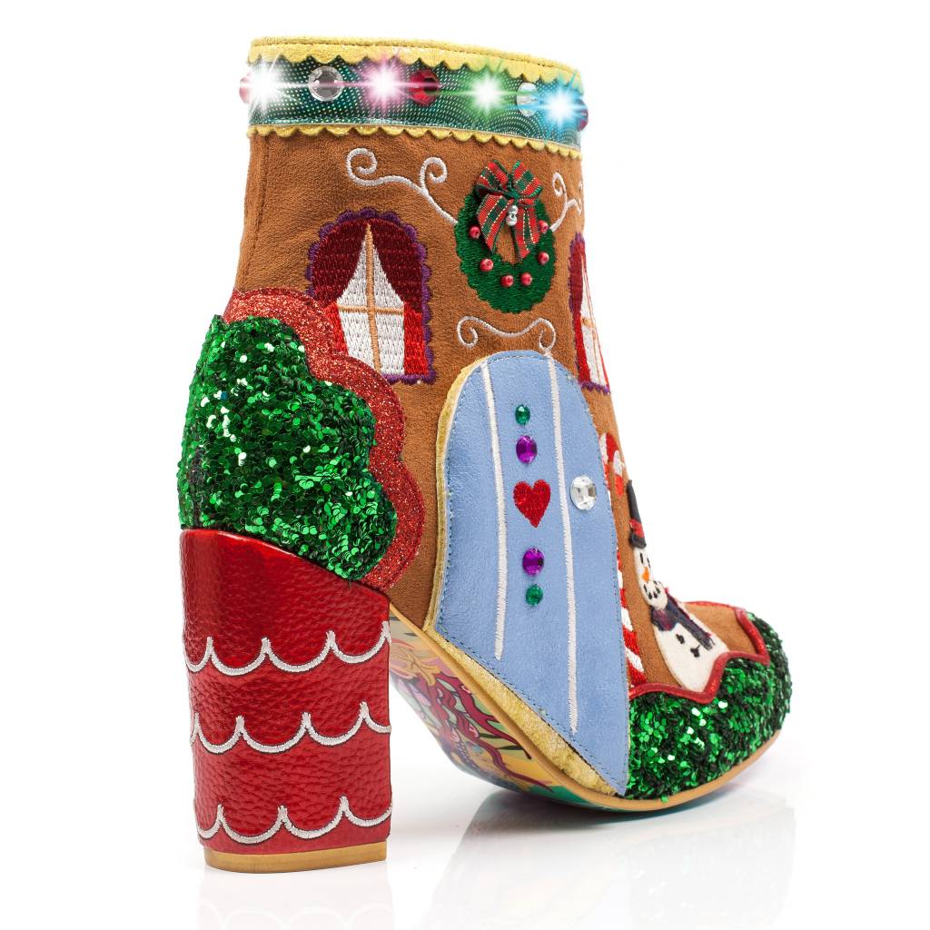 irregular choice gingerbread boots