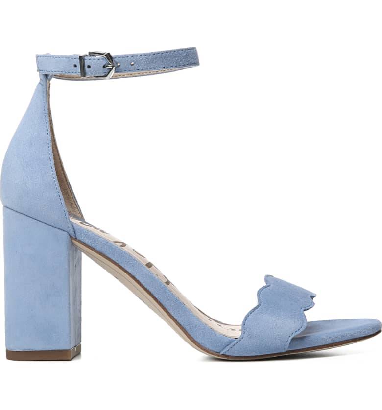 Odila Sandal Cornflower Blue - The Shoe Attic