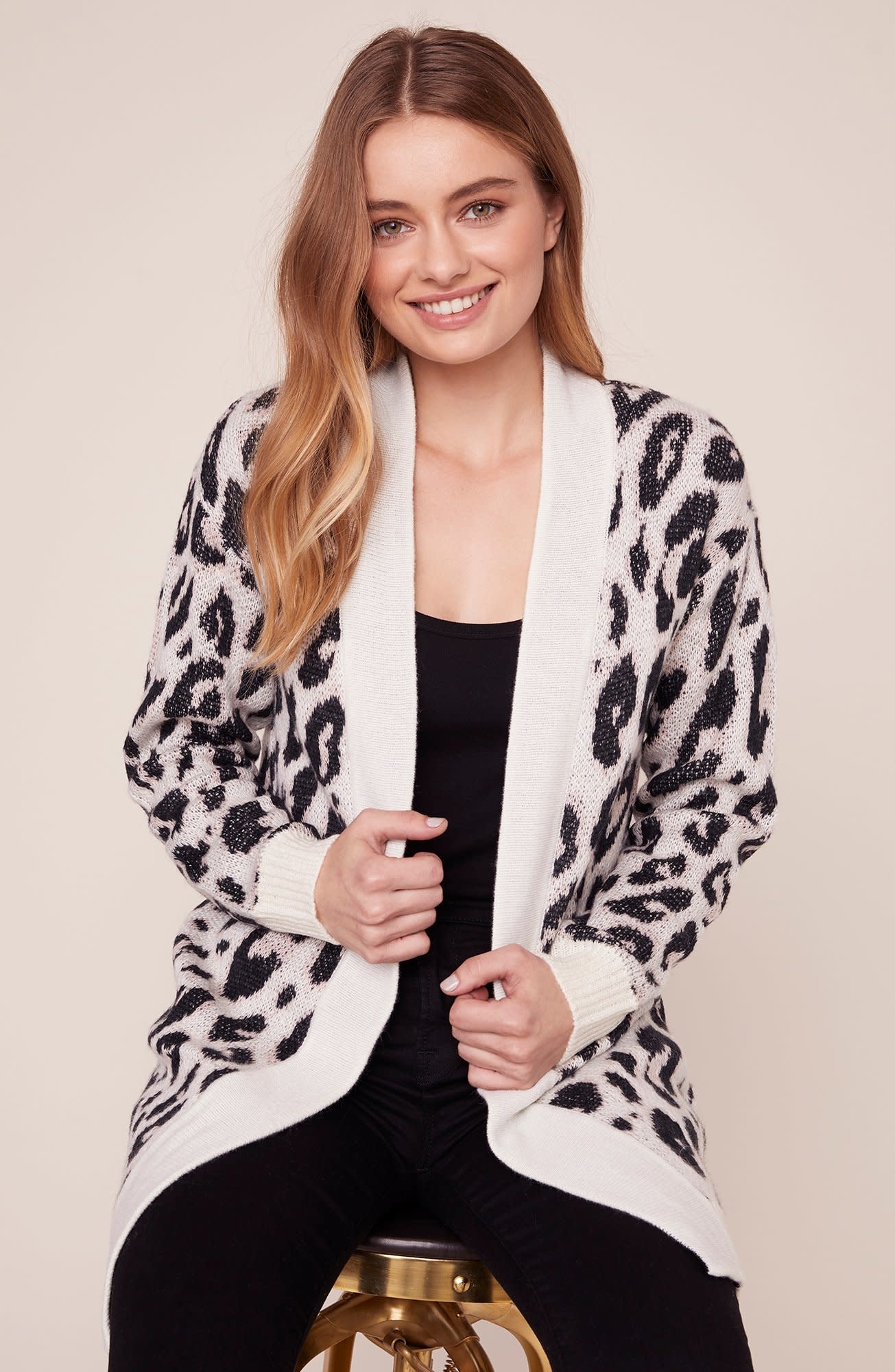 cheetah sweater
