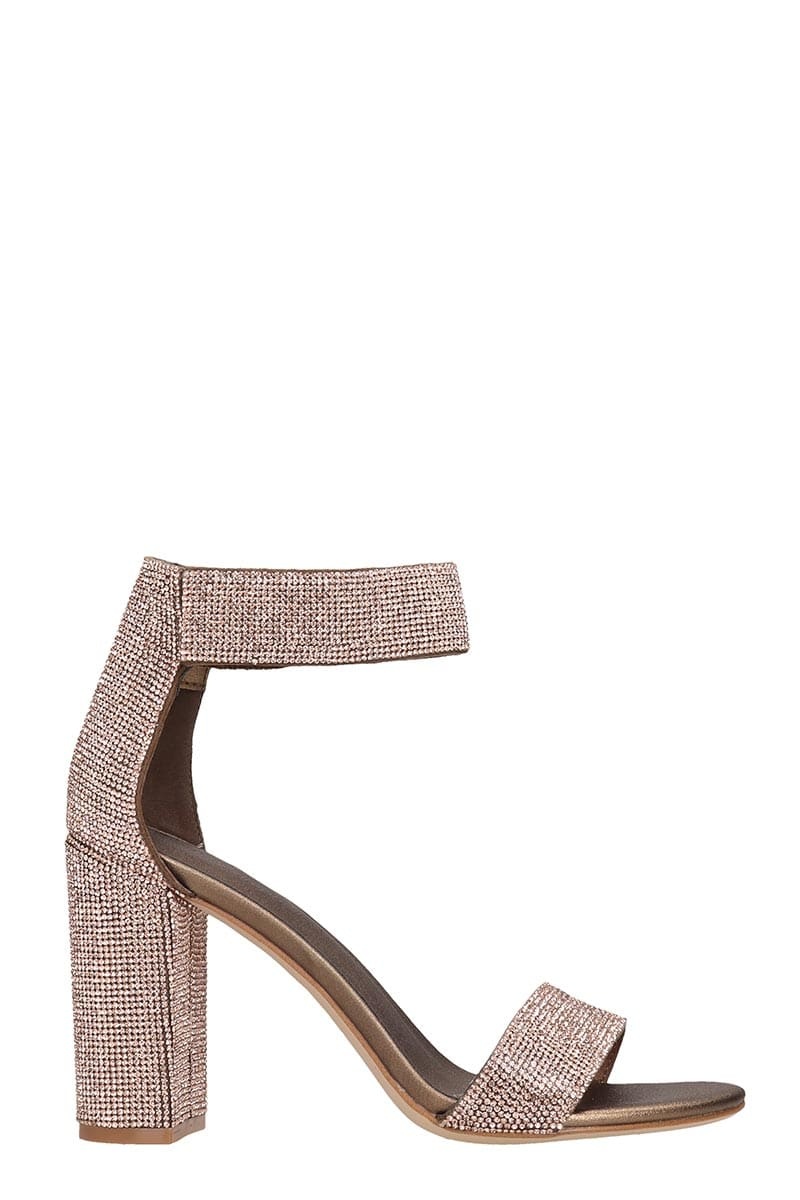 LIndsay Ankle Strap Sandal Bronze - The 