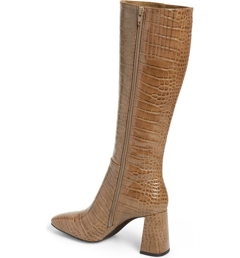 Patti Khaki Knee High Boot - The Shoe Attic