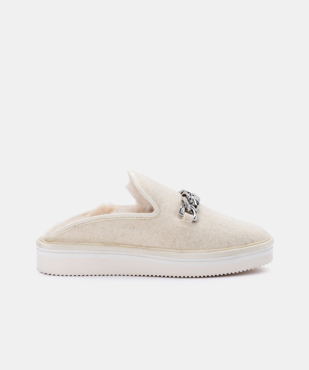 ivory slippers