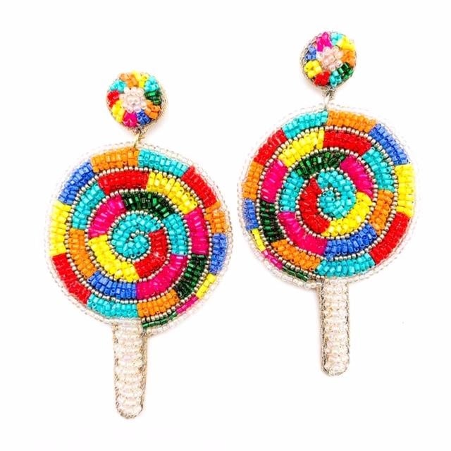 Allie Beads Lollipop Earrings