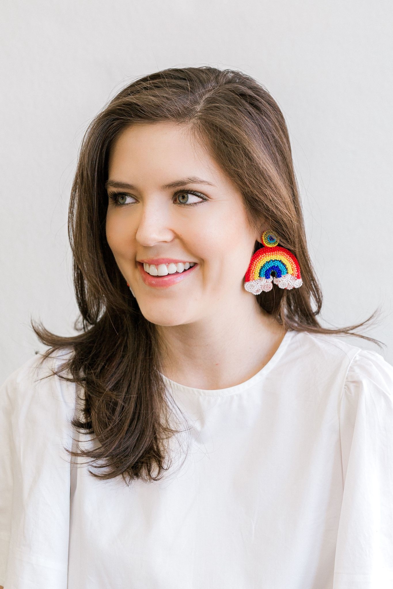 Allie Beads Rainbow Earrings