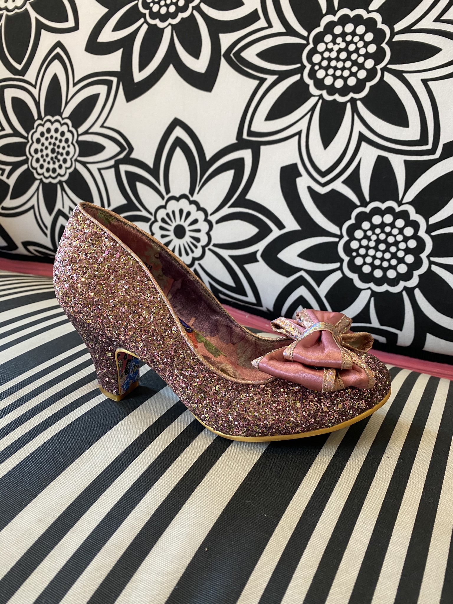 irregular choice rose gold