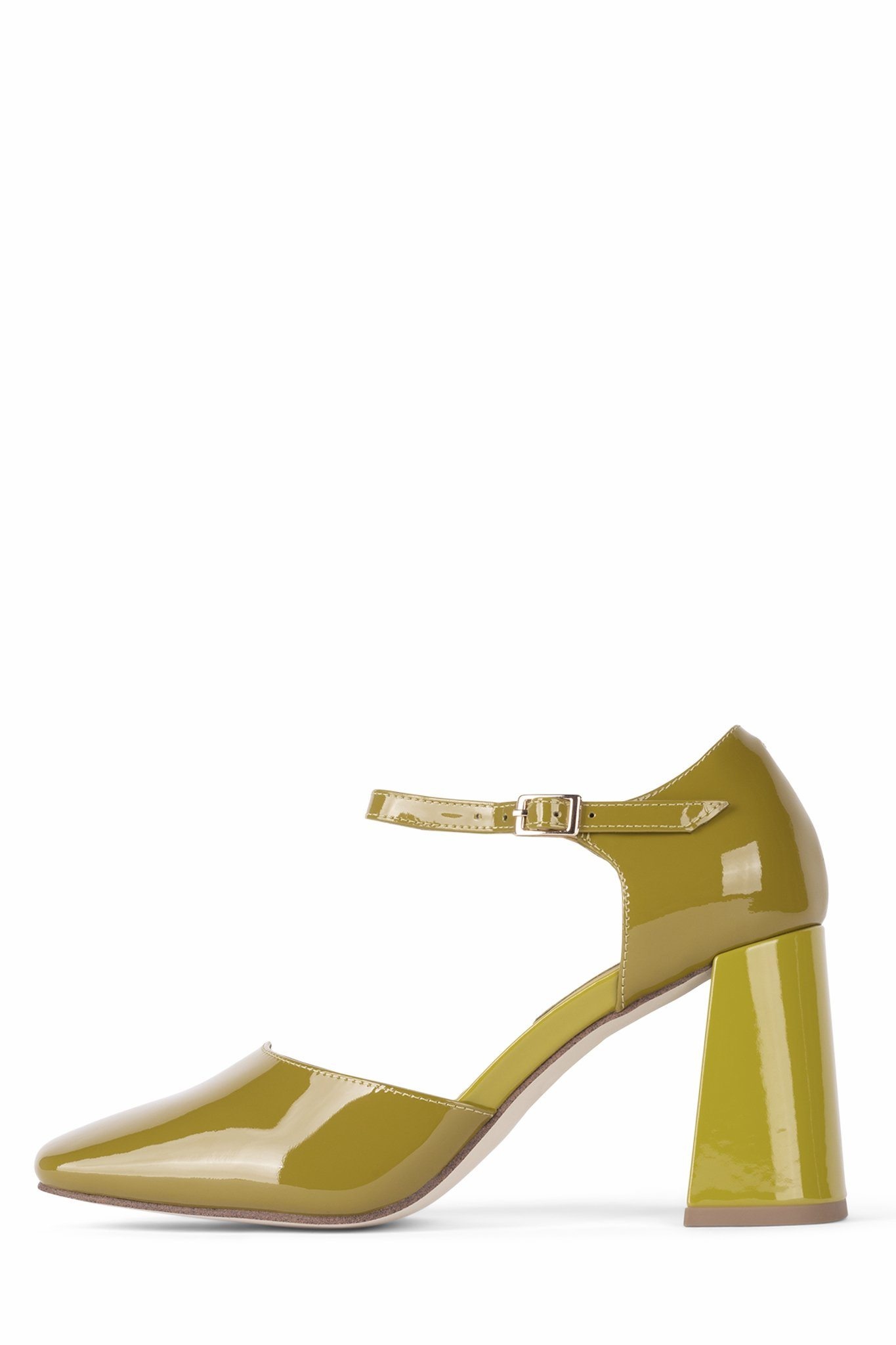 Jeffrey Campbell Brunch in Chartreuse Patent