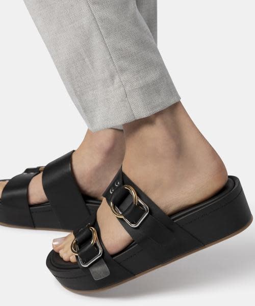 Dolce Vita Cici Platform Black Sandal