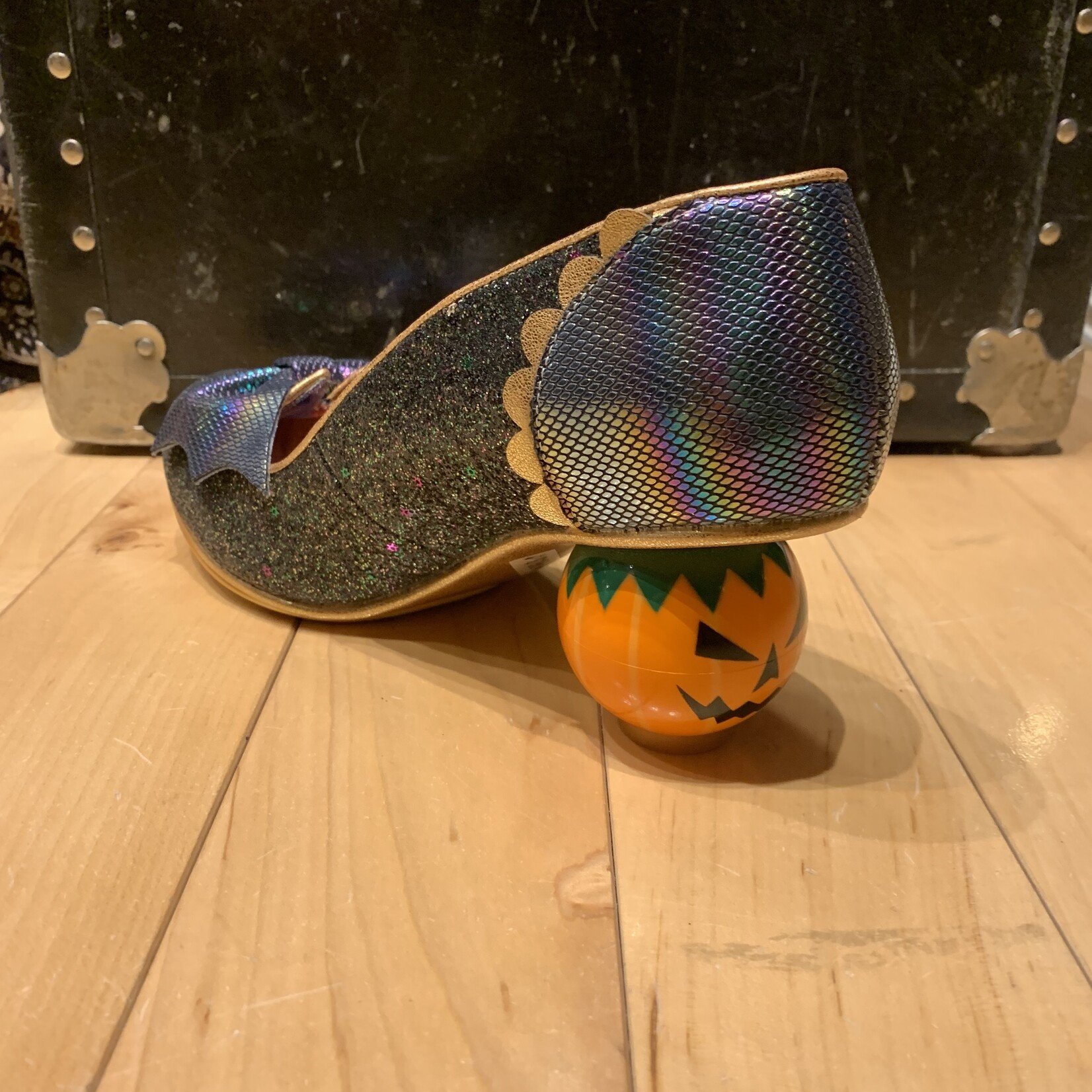 Irregular Choice Pumpkin Patch Green