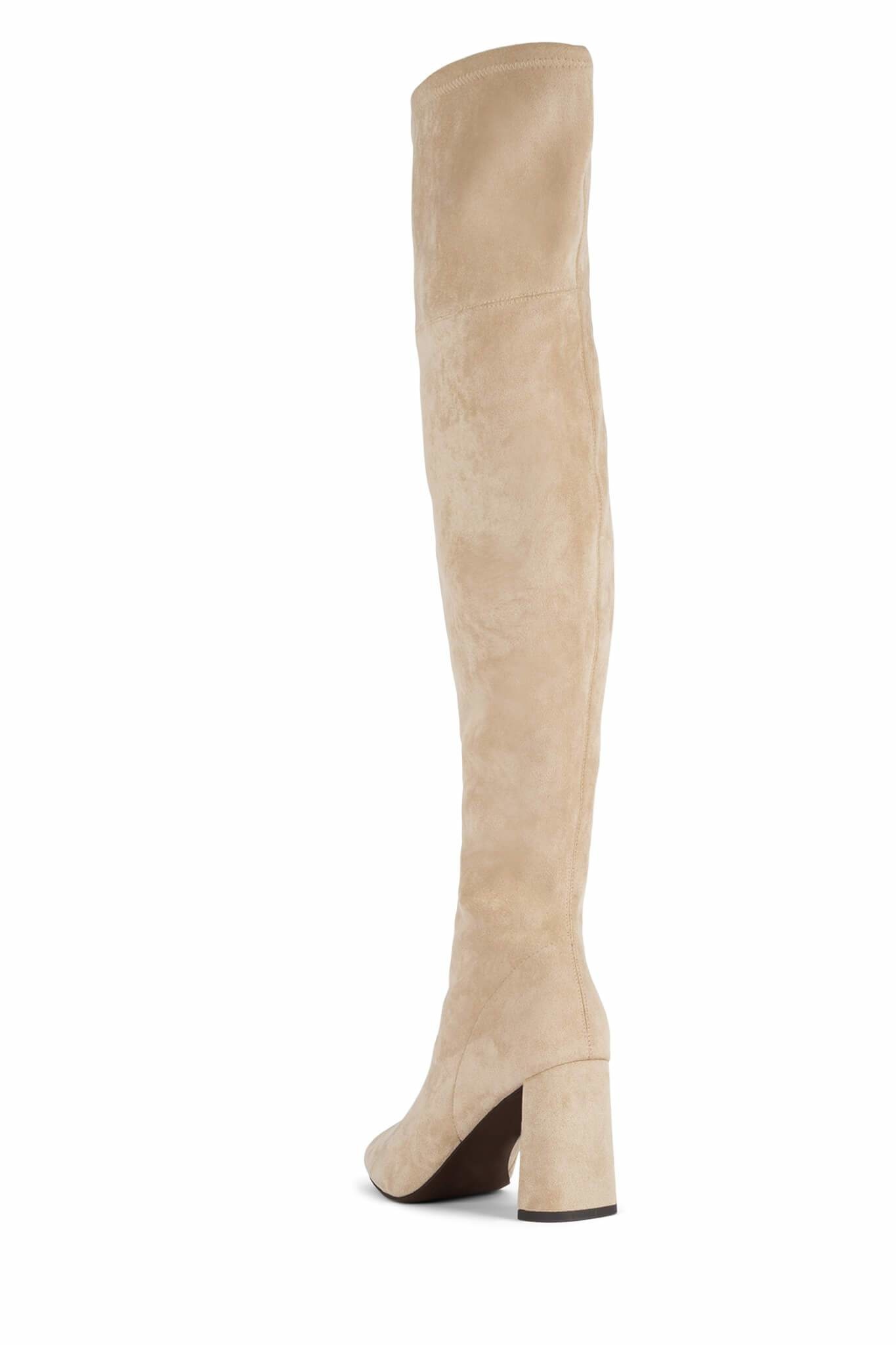 Jeffrey Campbell Parisah -2 Ice Suede Thigh High Boot