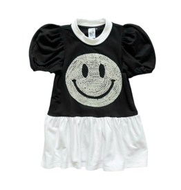Queen of Sparkles Pearl Smiley Dress