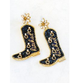 Dos Femmes Hitched Boot Earrings