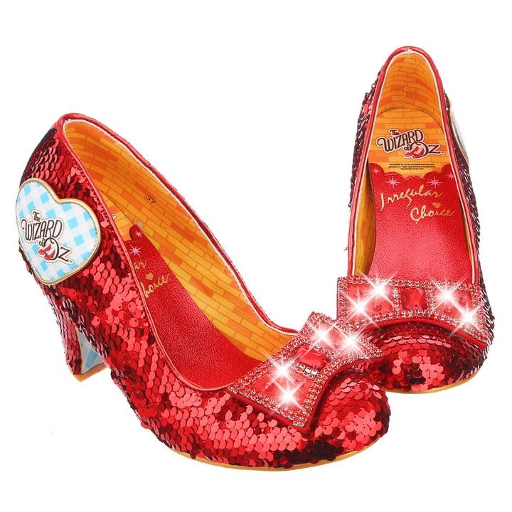 Irregular Choice Cherry Deer Blue Christmas Statement Heels Shoes EU 38 |  eBay