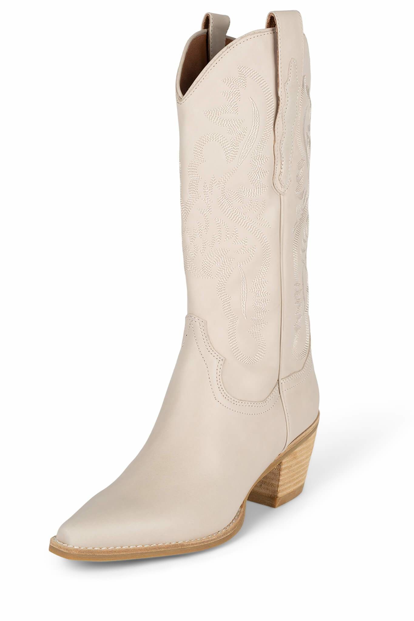 Jeffrey Campbell Dagget Ice Natural Western Boot