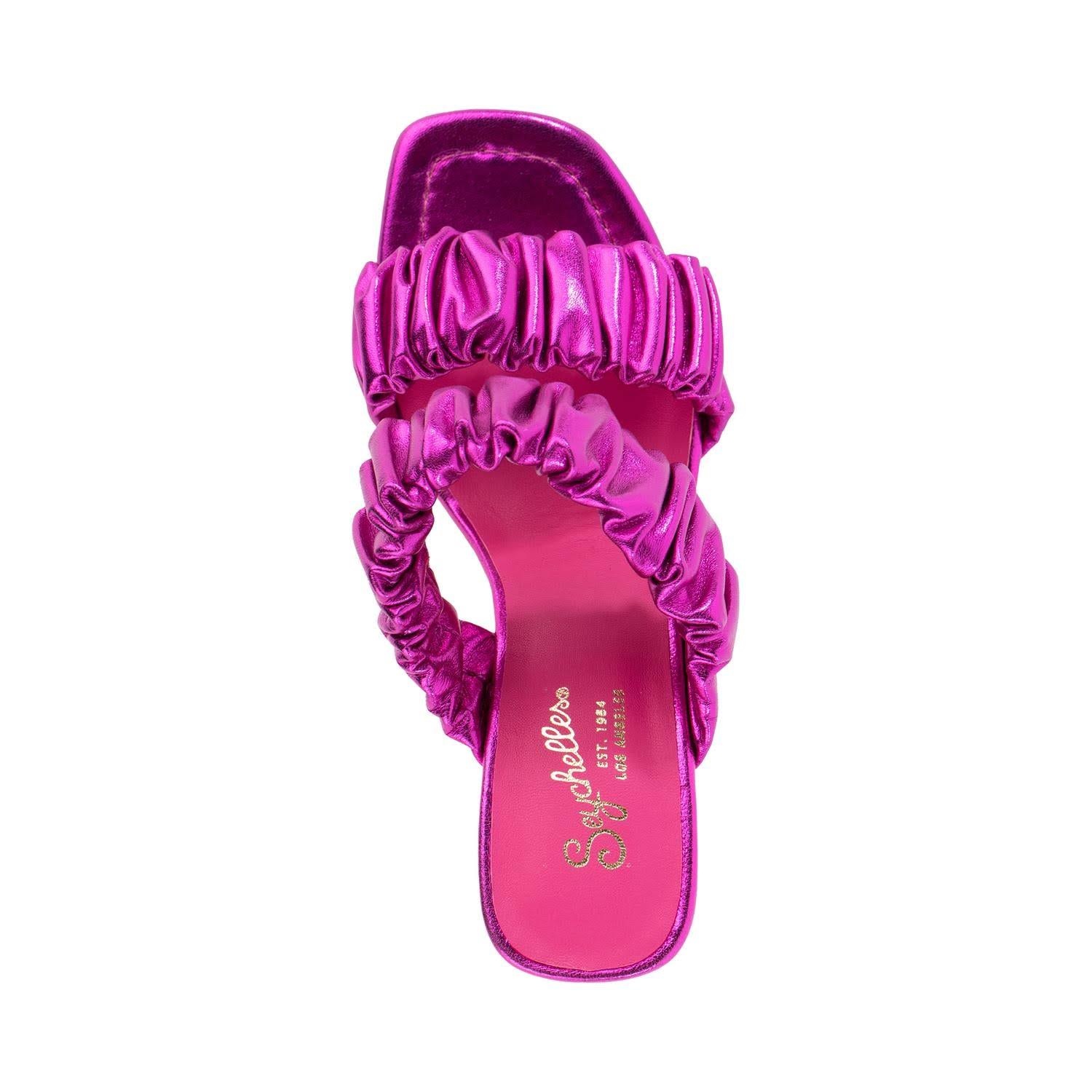 Seychelles Leeward Metallic Pink Heel