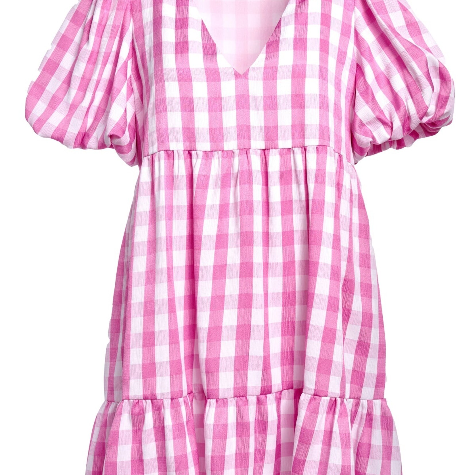 Crosby By Mollie Burch Izzy Dress Pink Gingham